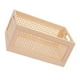 thumbnail image 3 of Woven Storage Basket for Home Office School Use Beige Compact Size, 3 of 3