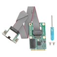 thumbnail image 1 of Mini PCIE Network Card, Stable and High Speed 2.5GHz Wireless RJ45 Ethernet Adapter for Desktop Server and Workstation, 1 of 4