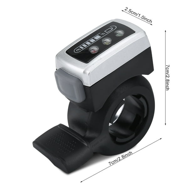 Ebike Throttle Throttle Ebike 36V Black Pa66 Gf20 36V Speed Control 6