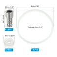 thumbnail image 2 of Unique Bargains Pressure Cooker Sealing Ring Silicone Gasket Float Valve Floater Kit for 5/6QT Pressure Pot, 1Set White, 2 of 5