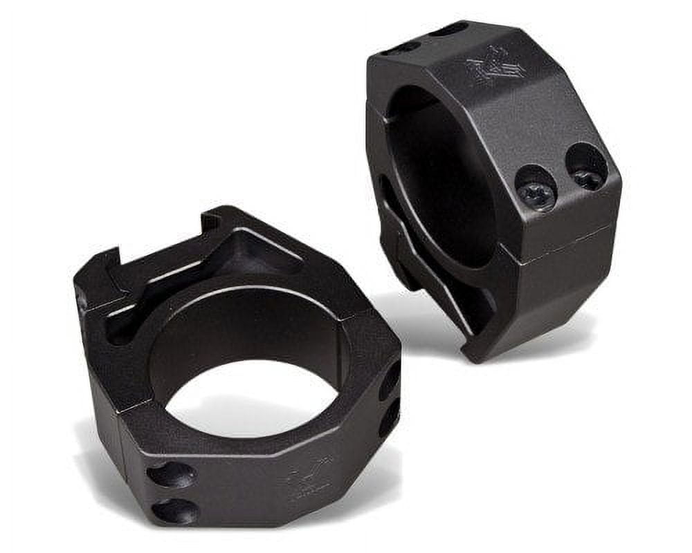 Vortex Precision Matched Rifle Scope Rings, 30 mm Tube, Low, Black  