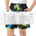 thumbnail image 2 of BFHHYA Kids 2 in 1 Print Swim Trunks Boys & Girls Elastic Waist Swimsuit Shorts with Liner Summer Bathing Suit 5-14 Years, 2 of 6