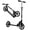 Black, variant on Foldable Kick Scooter for Kids Ages 6+, 8" Big Wheels, 3 Adjustable Height, Lightweight, All-Terrain, 240 lbs Capacity