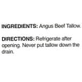 thumbnail image 2 of Real Good Foods Co. American Angus Beef Tallow Oil, 14oz Glass Jar, 2 of 9