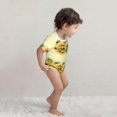 thumbnail image 5 of Rocae Sunflowers On A Yellow Background for Baby Climbing Clothes Soft Baby Romper for Active Infants Comfortable and Breathable Crawling Jumpsuit Unisex Baby Outfit 6 Months, 5 of 8