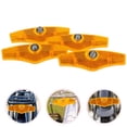 thumbnail image 1 of Luxshiny 4pcs Bike Wheel Reflectors For Cycling Yellow PC Night Visibility Enhancement Outdoor Cycling, 1 of 8
