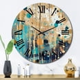 thumbnail image 3 of Designart "Considering the Possibilities III" Minimalism Oversized Wall Clock, 3 of 5