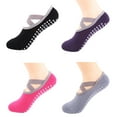 thumbnail image 4 of Calcetines Deportivos Antideslizantes Para Yoga, 1 Par, Calcetines Deportivos Antideslizantes Para Yoga, Zapatilla Para Mujer, Vendaje Para Mujer, Calcetín Para Pilates, Protector ANGGREK Sports Anti Slip Yoga Socks, 4 of 8