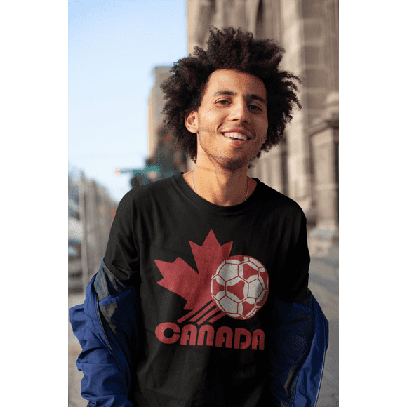 Goal Rush Apparel Canada Maple Leaf Soccer T-Shirt