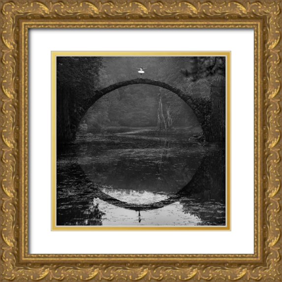 Kozlowski, Lukasz 20x20 Gold Ornate Wood Framed with Double Matting Museum Art Print Titled - Ring