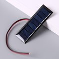 thumbnail image 4 of Panel Solar Epoxi 4 V 0 2 W Cables 8 Células Solares para Proyectos Bricolaje (1 Unidad), 4 of 8