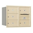 thumbnail image 4 of Salsbury Industries Recessed USPS 6 Door Rear Load 4C Horizontal Mail Center with 1 Parcel Locker, 4 of 4