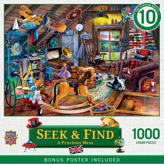 MasterPieces 1000 Piece Jigsaw Puzzle - A Precious Mess - 19.25"x26.75"