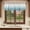 Brown Turquoise, variant on Geometric Turquoise Ombre Valances for Windows, Decorative Rod Pocket Window Valance Curtains, Modern Gradient White Ocean Striped Short Curtain Drapes for Living Room, 2 Panels, 42" W x 12" L