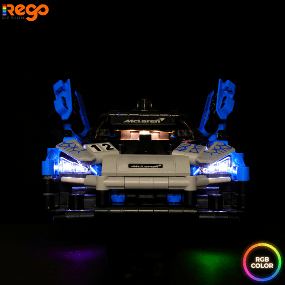 Rego Design Led Lighting Kit for Lego McLaren Senna GTR 42123 Building Blocks Model (Not Include the LEGO Set)
