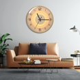 thumbnail image 2 of Abbracc Wall Clock Decorative Wall Watch Clocks frame B gold frame, 2 of 8