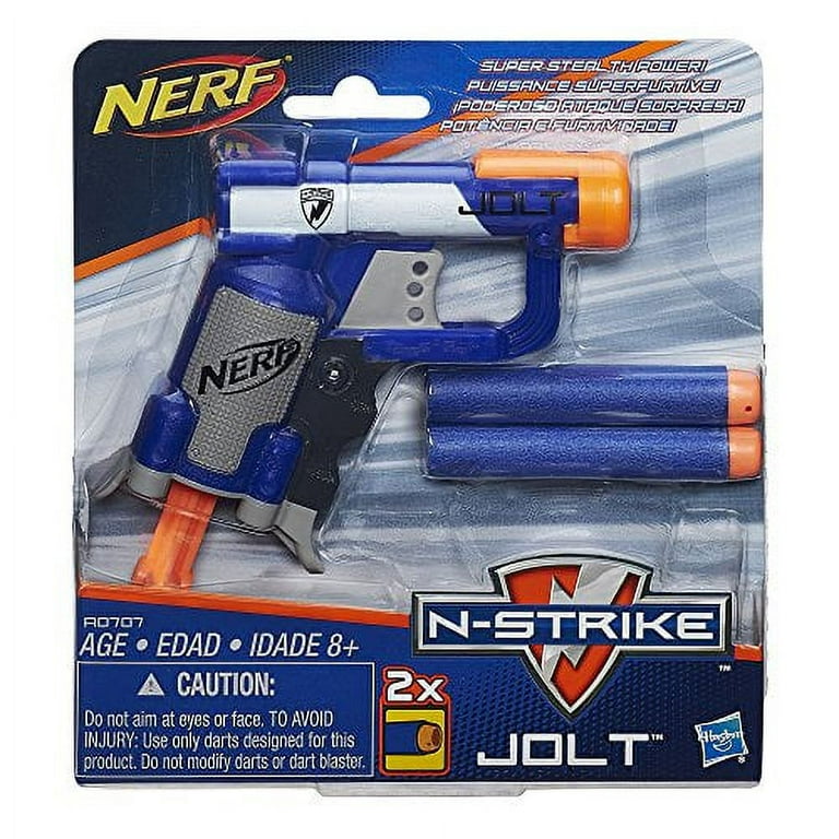  Nerf N-Strike Jolt Blaster (blue) : Toys & Games