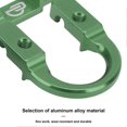thumbnail image 4 of Aluminum Alloy D-Ring Buckle for Compound Bow String Release Accessory Green, 4 of 4