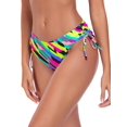 thumbnail image 4 of Ocean Blues Women's Full Coverage Swim Bottom Tie Sides Bikini Bottom, 4 of 10