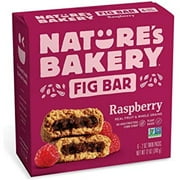 Nature's Bakery Raspberry Real Fruit, Whole Grain Fig Bar - 6 ct. (12 oz.)