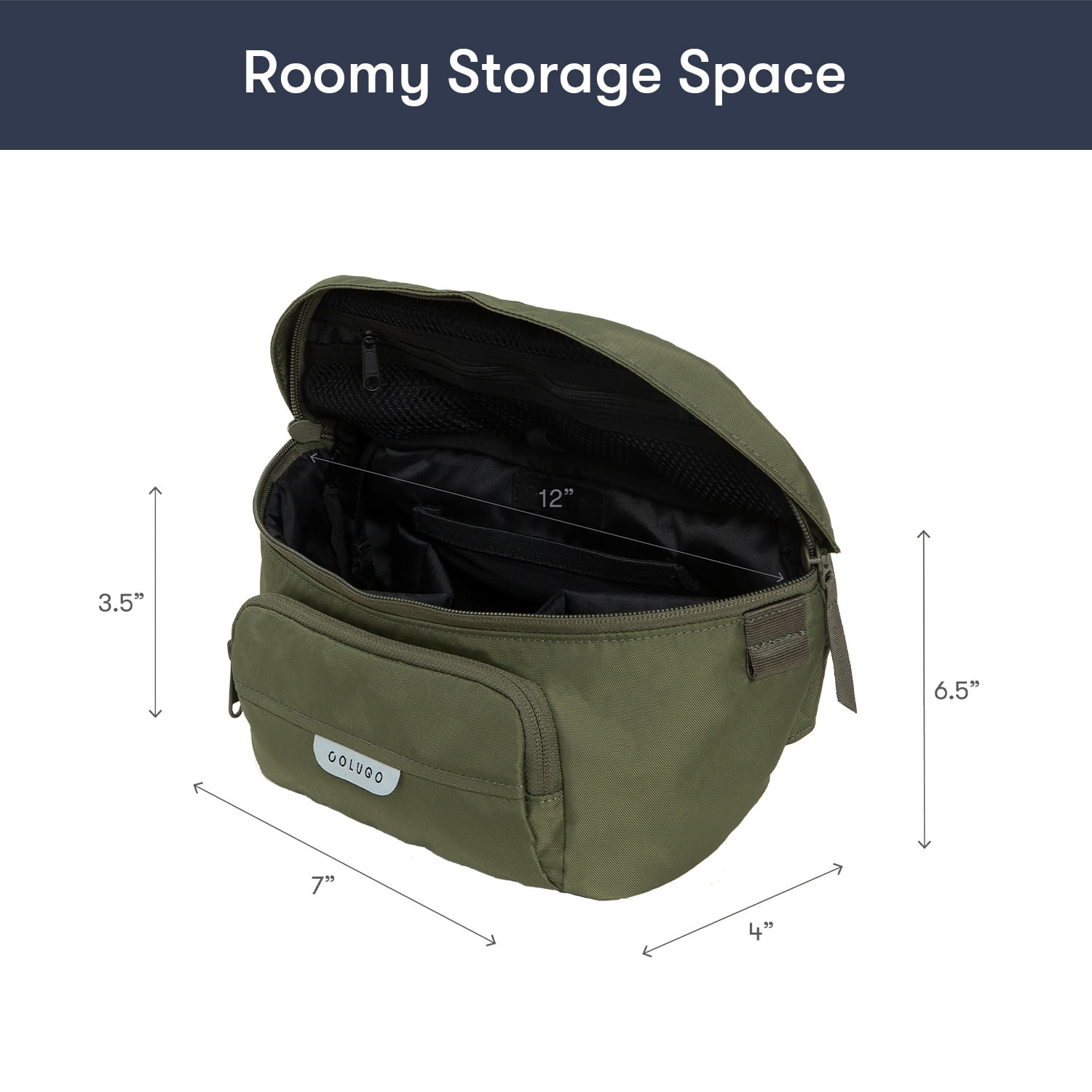 Colugo The On the Go Organizer Designed to Fit Stroller, Olive