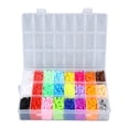thumbnail image 4 of Juego de 5500 cuentas fusibles de colores, kit de manualidades con cuentas fusibles, juego de cuentas fusibles de colores para bricolaje, tecnología innovadora, 4 of 14