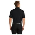 thumbnail image 2 of Port Authority Men's Adult Core Classic Pique Polo Shirt Deep Black X-Large, 2 of 4