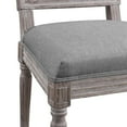 thumbnail image 5 of Modway Court Dining Side Chair Upholstered Fabric Set of 4 in Light Gray, 5 of 5