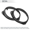 thumbnail image 4 of Unique Bargains Speaker Spacer Ring Tweeter Speaker Spacer Adator for Opel VIVARO for 6.5" 2 Set, 4 of 7