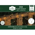 thumbnail image 6 of Indoor/Outdoor 150-Count LED Christmas Net Lights, Warm White, 6' x 4', by Holiday Time, 6 of 6