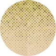 thumbnail image 1 of Ahgly Company Machine Washable Indoor Round Transitional Golden Blonde Gold Area Rugs, 8' Round, 1 of 7