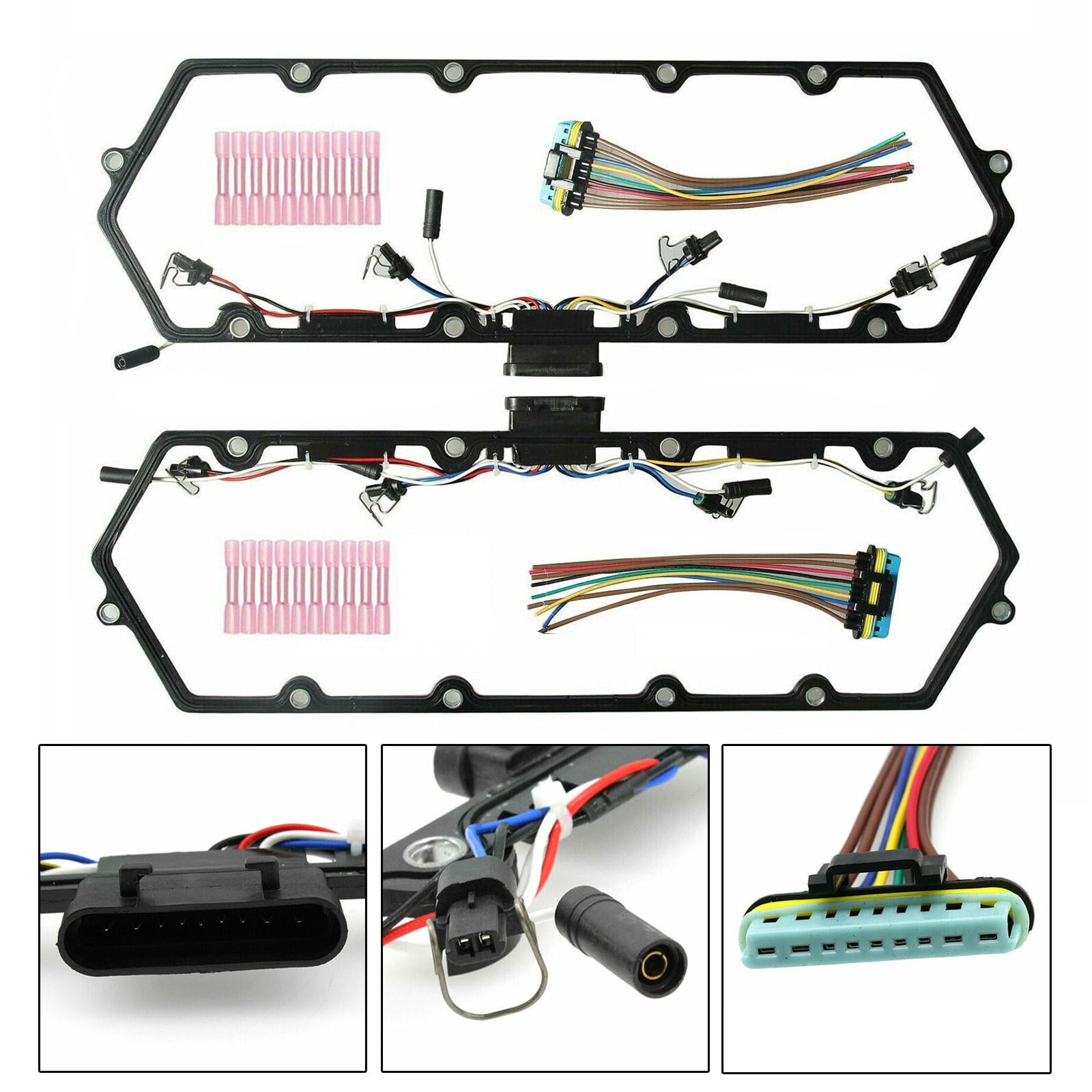 Valve Cover Gaskets Harness F81Z-6584-AA For 1998-2003 Ford 7.3L Powerstroke Diesel