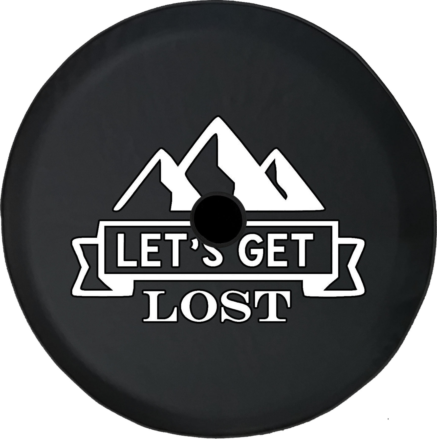 Black Tire Covers Tire Accessories for Campers, SUVs, Trailers