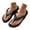 Black, variant on Couples Beach Flip-Flops Lightweight EVA Thong Travel Resort Sandals Black 5.5