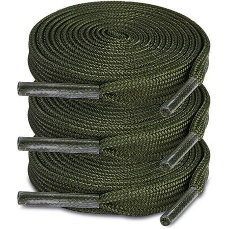 3 Pair Flat Shoe Laces for Sneakers  Shoelaces for Sneakers Athletic Running Shoes Boot Strings
