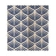 thumbnail image 3 of Tapiz de estilo japonés, cortina para puerta de cocina, 85x90cm, hojas azules Zulema Cortina de puerta japonesa, 3 of 6