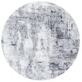 thumbnail image 3 of SAFAVIEH Amelia Boyce Abstract Area Rug, Gray/Ivory, 6'7" x 6'7" Round, 3 of 12