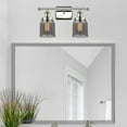 thumbnail image 2 of Innovations Lighting  Ballston Urban Bell - 2 Light 16" Bath Vanity Light Polished Nickel Finish/Plated Smoke, 2 of 5