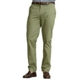 thumbnail image 2 of Polo Ralph Lauren Pantalon en Sergé Extensible Coupe Classique pour Hommes, Vert, 40X36, 2 of 4