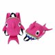thumbnail image 1 of Mochila escolar antipérdida para niños pequeños, arneses, correas, dinosaurio, tiburón, novedadF Fivean unisex, 1 of 2