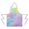 thumbnail image 2 of Dreamy Pastel Sky Apron-Garden Aprons for Women with Pockets-Cotton Linen Waterproof Kitchen Cooking Gardening Aprons Adjustable for Kitchen,Cooking,BBQ and Salon 33x27 Inch, 2 of 7