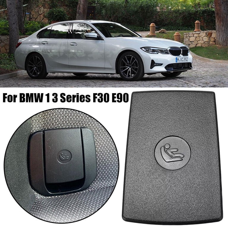 Beige ISOFIX Cover Flap For Rear Child Seat – Fits BMW 1/3 Series, X1 E84, E90, F30
