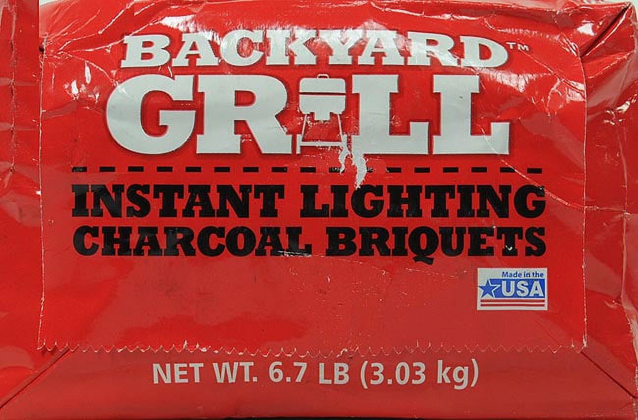 Walmart Grill 6.7lb Instant Light Charcoal Briquettes