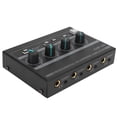 thumbnail image 1 of Amplificador de auriculares, Amplificador de auriculares con monitor de material de ferroaleación para chat para estudio casero, 1 of 7