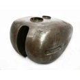 thumbnail image 2 of New Ariel Twin Plunger Gas Petrol Fuel Tank Bare Metal, 2 of 5