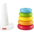 thumbnail image 4 of Fisher-Price Rock-a-Stack Ring Stacking Toy for Infants, Made with Plant-Based Materials, 4 of 4