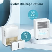 Auseo22 Pint Dehumidifier, 1000 Sq.Ft Coverage Area, 24H Timer & Sleep Mode, Filter Cleaning, Basement/Bedroom
