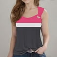 thumbnail image 2 of ZACPNCV Tank Tops for Girls Dressy Casual Sleeveless T Shirts Loose Comfy Camisole Trendy Cute Blouses Summer Top Hot Pink 9-10 Years, 2 of 5
