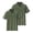 Green #33, variant on Boys Girls Polo Shirts Short Sleeve Button Up Classic Fit School Uniform Kids Casual Golf T Shirt, 140