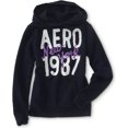 thumbnail image 1 of Aeropostale Womens New York 1987 Kangaroo Pocket Hoodie Sudadera, Azul, Grande Aeropostale Sudadera, 1 of 1